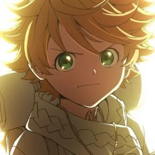 ⛓ Emma The Promised Neverland Anime, Manga, Emma, The Promised Neverland, Personaje, Chica, Ilustración telegram sticker