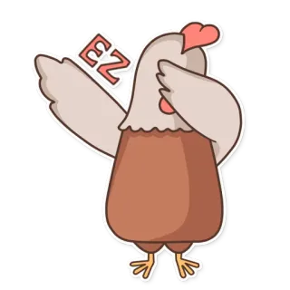 CyberChicken whatsapp stickers