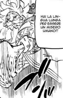 😒 HAI LA LINGUA LUNGA PER ESSERE UN MISERO UMANO!! Anime, Manga, Cómic, Acción, Agresividad telegram sticker