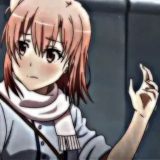 🖇 anime, schattig, meisje, manga, personage telegram sticker