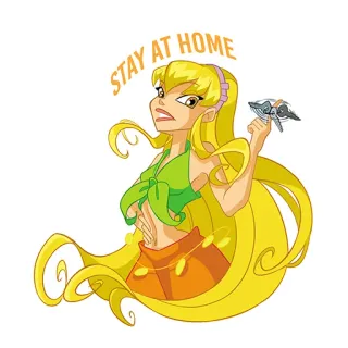 Winx vs Covid whatsapp stickers
