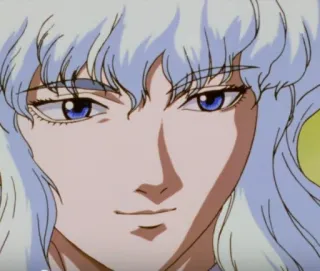 😊 Griffith Berserk anime, manga, Griffith, villain, Berserk telegram sticker