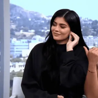 ◾️ Kylie Jenner kylie jenner, reality tv, celebridade, influenciador, programa de tv telegram sticker