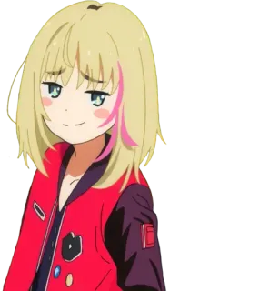 🌝 Anime, Mädchen, Cartoon, Charakter, Blond, Weiblich telegram sticker