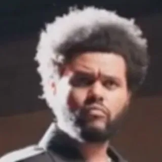 😠 The Weeknd singer, music, artist, celebrity, star telegram sticker