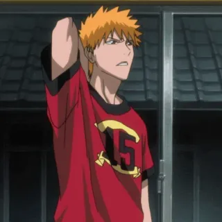 💈 Ichigo Kurosaki Bleach Anime, Manga, Ichigo, Kurosaki, Bleach whatsapp sticker