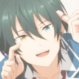 🧤 anime, manga, character, male, portrait telegram sticker