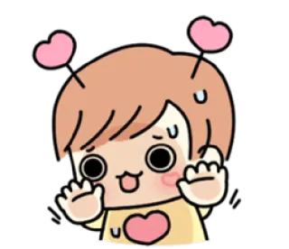 🥴 lucu, kawaii, kartun, anime, manga, cinta telegram sticker