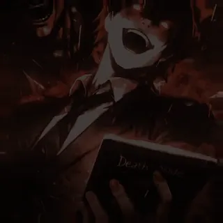 ⚜ Light Yagami Death Note Death Note RUCOPELLLSTICK telegram sticker