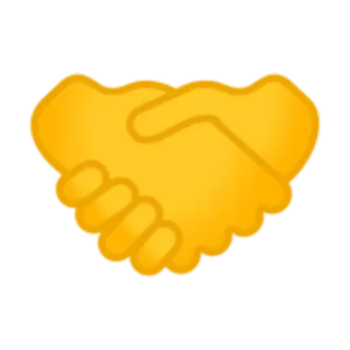🤝 handshake, agreement, deal, partnership, greeting telegram sticker