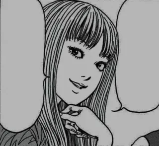 😁 Anime, Manga, Portret, Kobieta telegram sticker