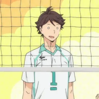 💗 Tooru Oikawa Haikyuu!! Anime, Haikyuu, Oikawa, Tooru, Pallavolo telegram sticker