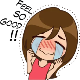 😭 плач, слезы, эмоциональный, грустный, мультфильм, женщина telegram sticker