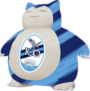 🟦 CALCIO LECCO
1912-2012 Snorlax, Calcio Lecco, Fútbol, Fútbol, Pokémon, Fútbol italiano, Logo águila telegram sticker