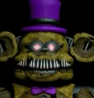 ⛓ Five Nights at Freddy's jeu vidéo, horreur, animatronique, monstre, effrayant, cauchemar, fnaf whatsapp sticker