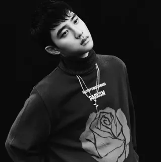 ☁️ BAPTISM kpop, d.o., exo, rose, doop, zanger telegram sticker