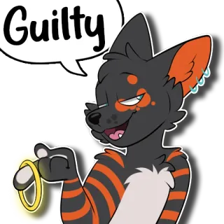 😇 Guilty telegram sticker