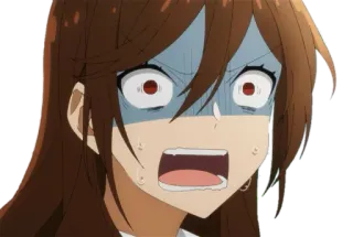 Horimiya @animelover9 whatsapp stickers