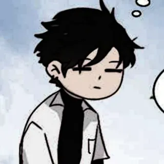 🎶 Cartone animato, Assonnato, Anime, Manga, Personaggio, Illustrazione telegram sticker