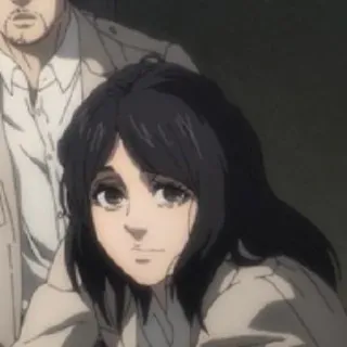 ❤️ Pieck Finger Attack on Titan アニメ, キャラクター, ピーク・フィンガー, 進撃の巨人 telegram sticker