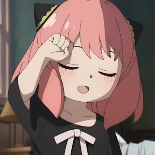🕵‍♂ Anya Spy x Family Anime, Spy x Family, Anya, Niedlich, Kawaii telegram sticker