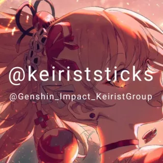 🗒 @keiriststicks
@Genshin_Impact_KeiristGroup genshin impact, anime girl, digital art, fanart whatsapp sticker