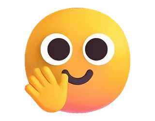 👋 Emoji, Mano, Bocca, Sorriso, Faccia telegram sticker