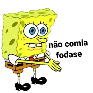 Bob Esponja memes fodase telegram stickers