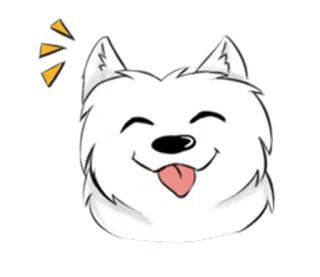 Samoyed⚡️Veggies⚡️DIO THE RABBIT whatsapp stickers