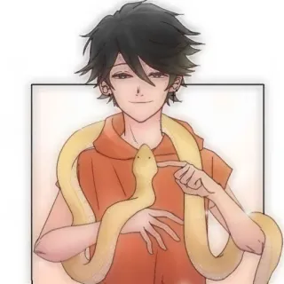 🐾 Anime, Slang, Leuk, Huisdier, Personage, Cartoon whatsapp sticker