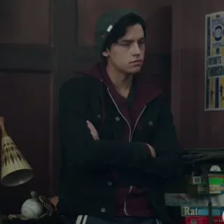 🥀 Jughead Jones Riverdale tv series, teenage drama, jughead, riverdale, archie comics telegram sticker