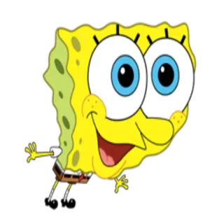 😃 Spongebob Squarepants spongebob, phim hoạt hình, squarepants, nickelodeon, spongebob vuông telegram sticker