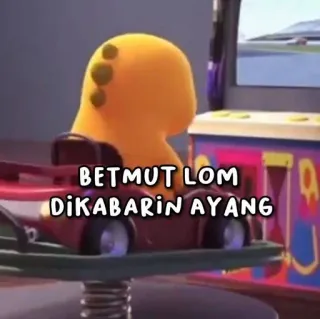 🗿 BETMUT LOM DIKABARIN AYANG telegram sticker