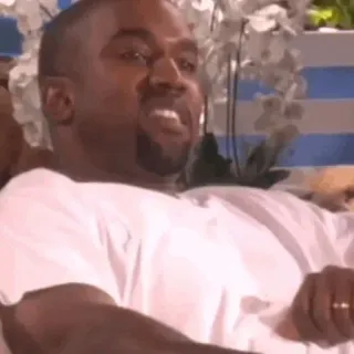 🧪 Kanye West rapper, musician, artist, kanye, west whatsapp sticker