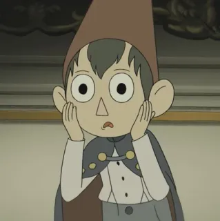 🍫 Wirt Over the Garden Wall 卡通, 沃特, 花园墙外, 角色, 动画 telegram sticker