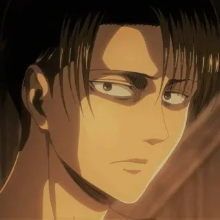 ☕ Levi Ackerman Attack on Titan Anime, Manga, Levi, Ackerman, Ataque a los Titanes, AOT telegram sticker