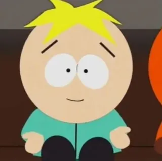🌟 Butters Stotch South Park butters, south park, dibujos animados, personaje whatsapp sticker