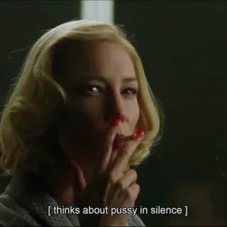 Cate Blanchett By @OWllAX telegram stickers