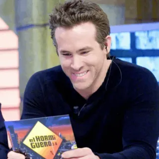 🔮 el Hormiguero el HORMIGUERO 3.0 ryan reynolds, acara, tv, televisi, el hormiguero telegram sticker