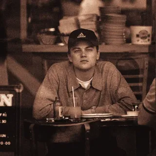 🌻 Leonardo DiCaprio actor, celebrity, portrait, Leonardo DiCaprio telegram sticker