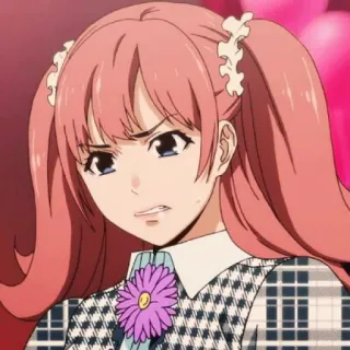 🌟 Mary Saotome Kakegurui Anime, Kakegurui, Mary Saotome, Juego, Escuela, Personaje whatsapp sticker