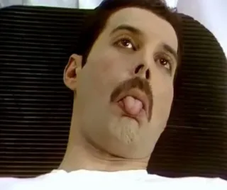 😵 Freddie Mercury cantante, Queen, musica, Freddie, Mercury telegram sticker