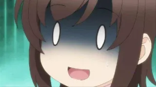 🙂 anime, asustado, impactado, sorprendido, dibujos animados, expresión telegram sticker