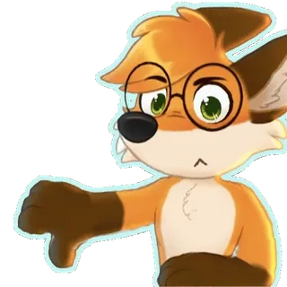 👎 fox telegram sticker