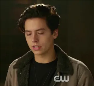🖤 Jughead Jones Riverdale Jughead Jones, Riverdale, Cole Sprouse, Televisão, Retrato telegram sticker