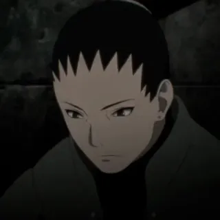 🎮 Shikamaru Nara Naruto Shikamaru, Naruto, anime, mangá, personagem, ninja telegram sticker