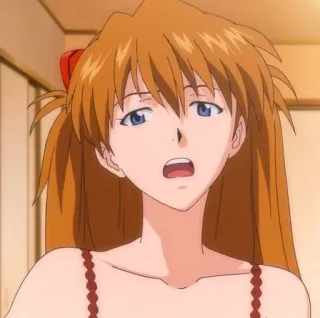 💌 Asuka Langley Soryu Neon Genesis Evangelion Anime, Manga, Personaje, Chica, Evangelion, Asuka telegram sticker