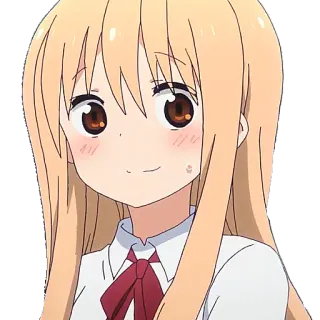 😊 Anime, Fille, Mignon, Dessin animé whatsapp sticker