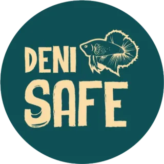 🐠 DENI SAFE fish, pet, animal, logo, seal telegram sticker