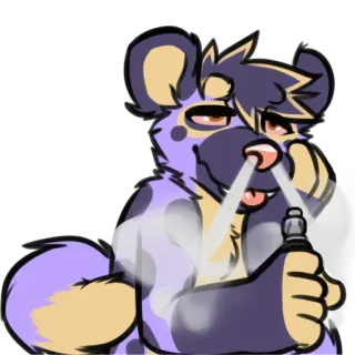 🍁 hyena telegram sticker